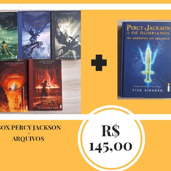 Percy Jackson + Os Arquivos do semideus