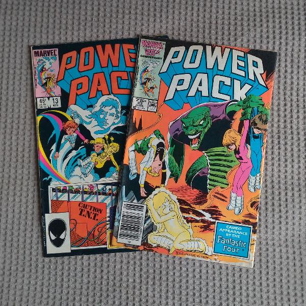 Quadrinhos Marvel Anos 80 Power Pack