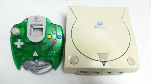 Sega Dreamcast Funcionando + Controle + Jogos + Cabos