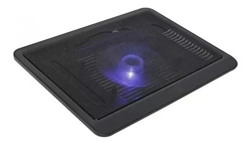 Suporte Base Para E Netbook Com Cooler Led Azul Gamer