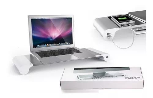 Suporte Usb Alumínio Para Monitor Notebook iMac Macbook