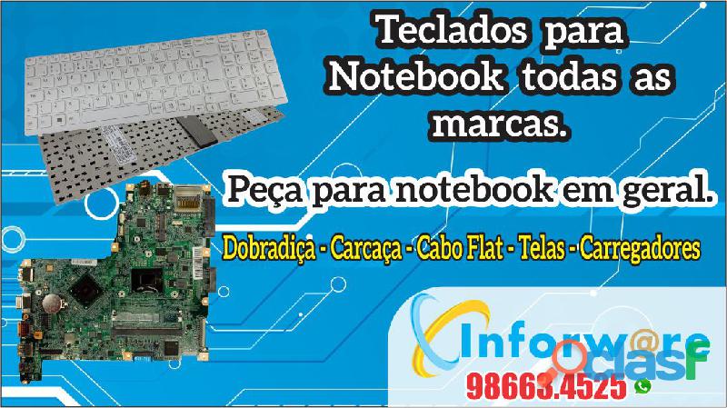 Teclados Para Notebook Neteebook Em Fortaleza