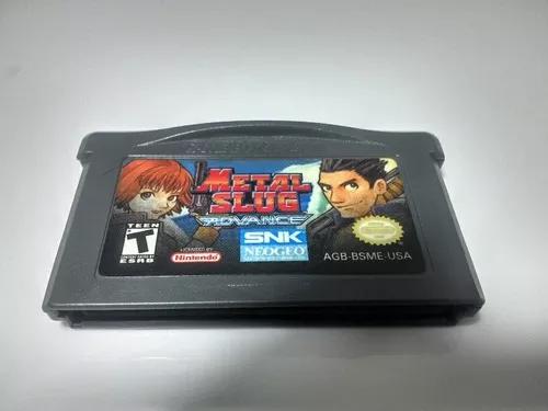 Ultra Raro Metal Slug Advance Game Boy Original Snk Gba Sp