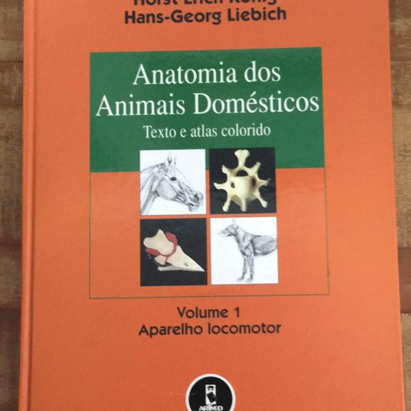 anatomia dos animais domésticos- texto e atlas colorido