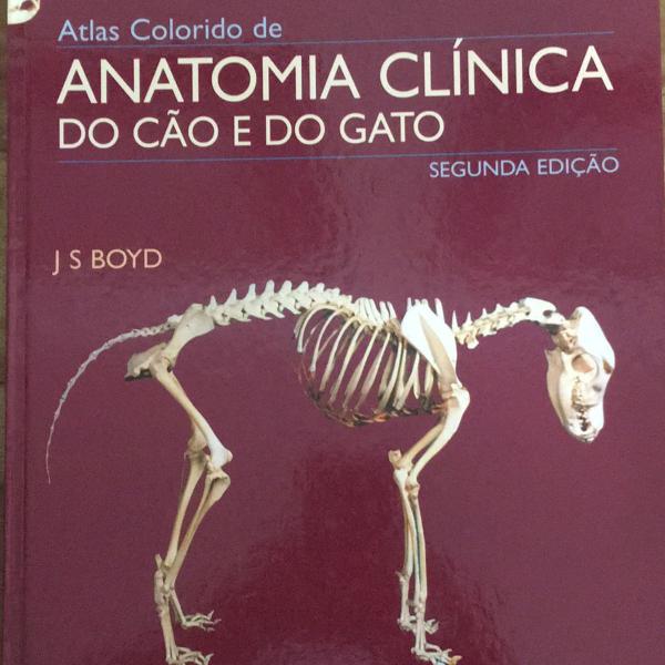 atlas colorido de anatomia clínica do cão e do gato