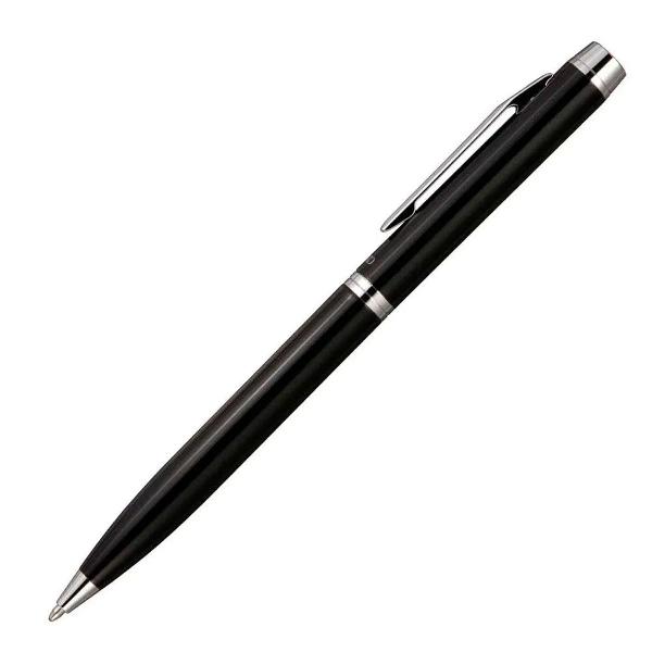 caneta crown esferográfica de luxo top model preta original