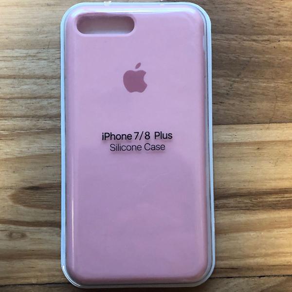 capinha case iphone 7 plus / 8 plus original apple