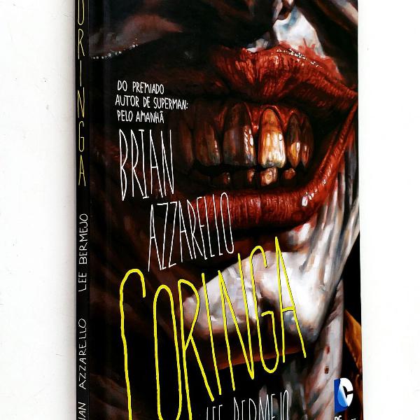 coringa - brian azzarello / lee bermejo - capa dura