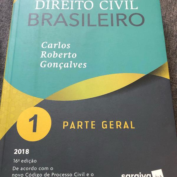 direito civil brasileiro volume 1