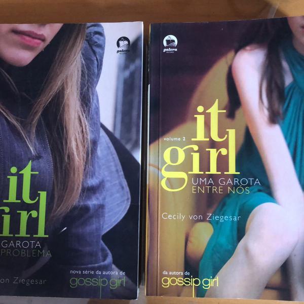 dois primeiros livros da série it girl