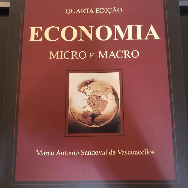 economia micro e macro - sandoval (quarta edição) livro