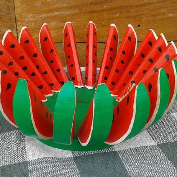 fruteira de mesa melancia