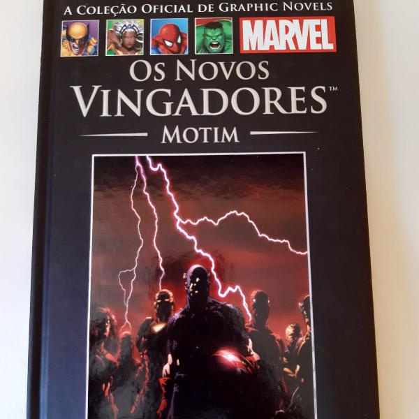 graphic novel "os novos vingadores: motim"
