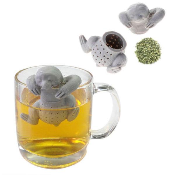 infusor de chá bicho-preguiça