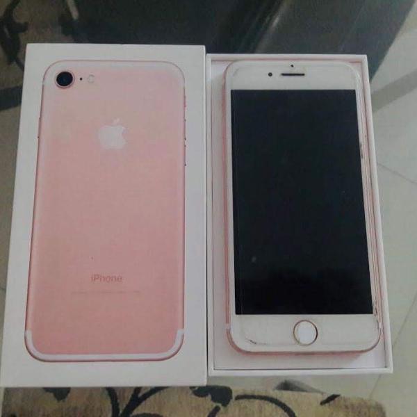 iphone 7, rosa dourado, 128gb