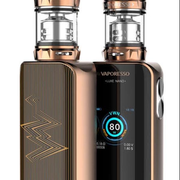 kit luxe nano 80w c/ atomizador skrr-s mini - envio no dia