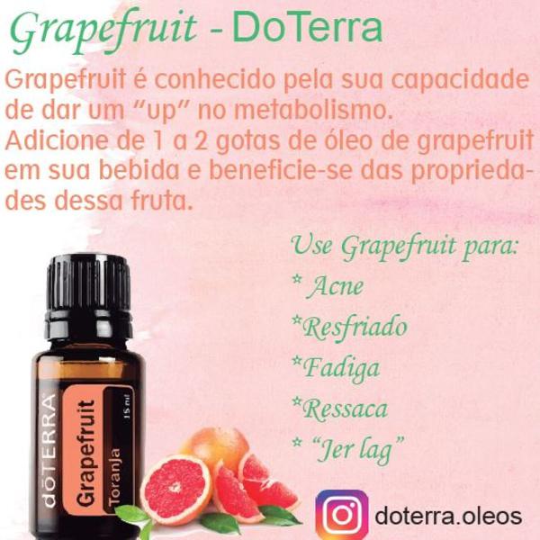 leo essencial grapefruit- doterra