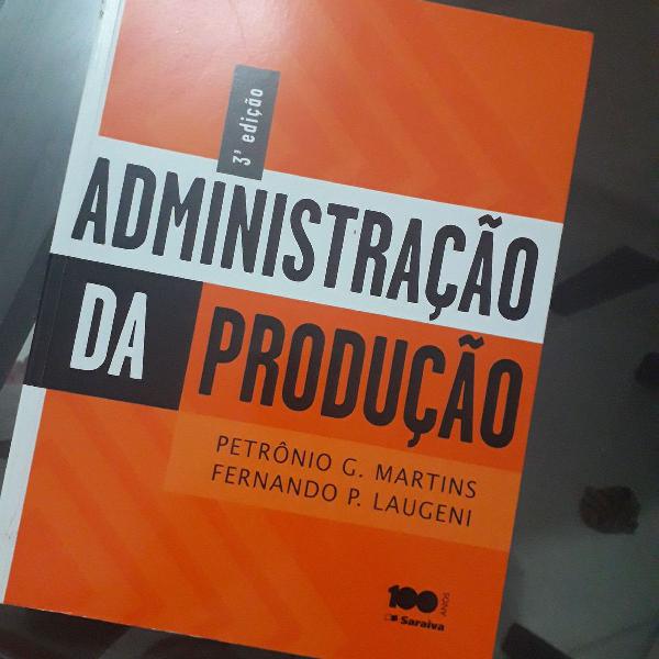 livro Administração da Produção 3 edição Martins e
