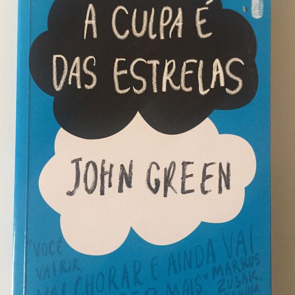 livro a culpa é das estrelas - john green