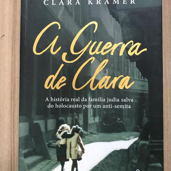 livro a guerra de Clara