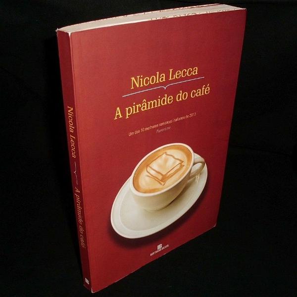 livro a pirâmide do café - nicola lecca - ano 2014