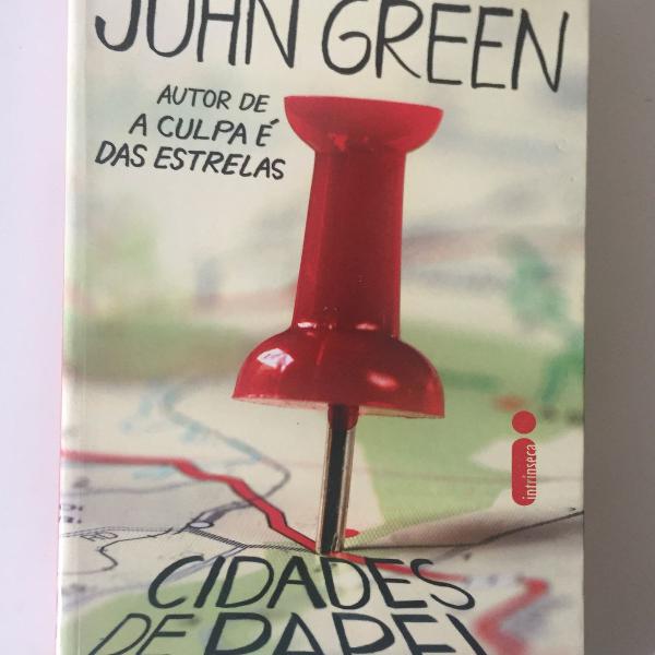 livro cidades de papel - john green