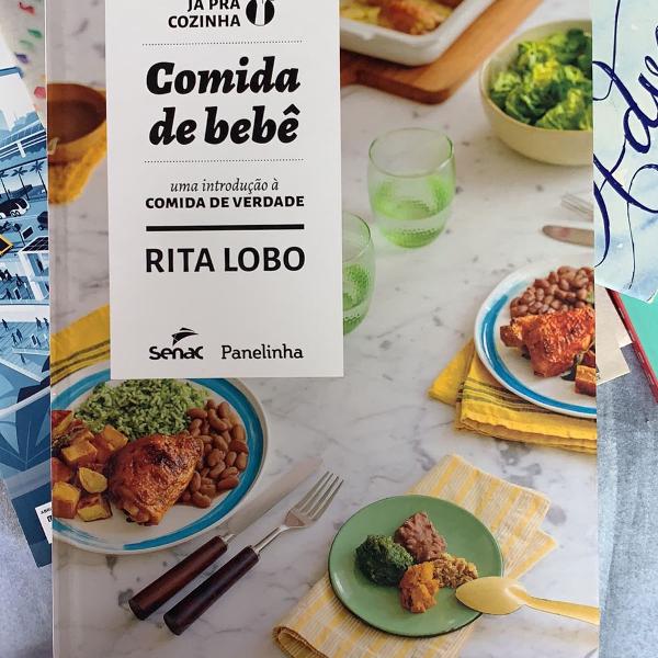 livro comida de bebê da rita lobo