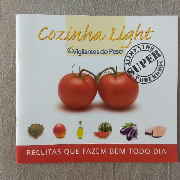 livro: cozinha light, alimentos super poderosos
