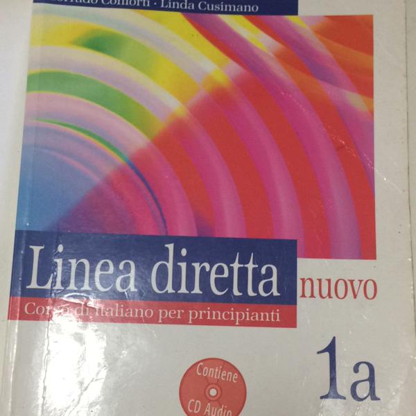 livro de italiano linea diretta 1