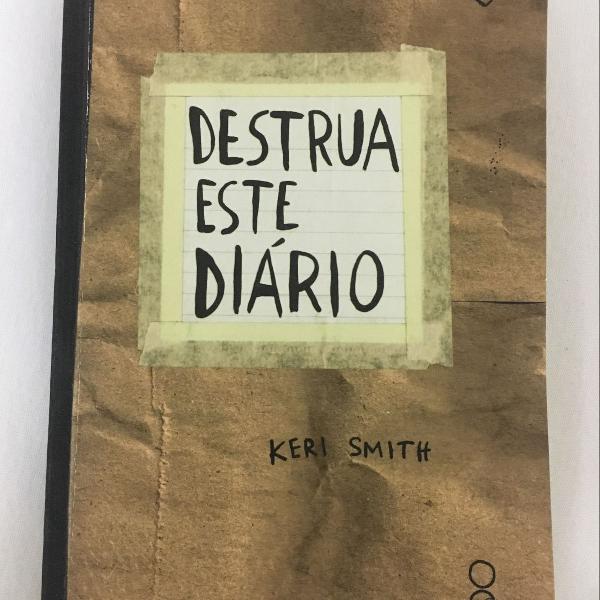 livro destrua este diário - kero smith