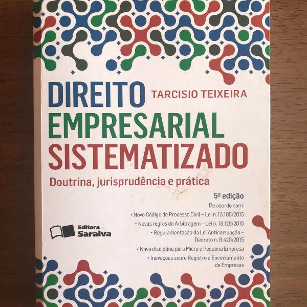 livro direito empresarial sistematizado 5ª edição (2016)