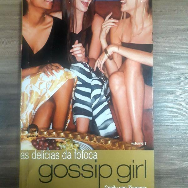 livro - gossip girl vol 1 - as delícias da fofoca