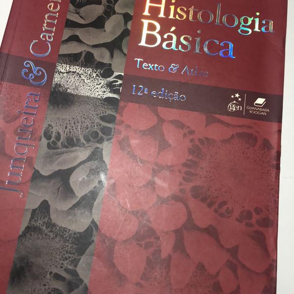 livro histologia básica de junqueira &amp; carneiro