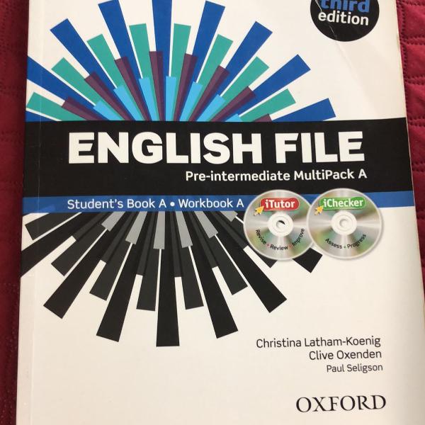 livro inglês english file pre- intermediate multipack a