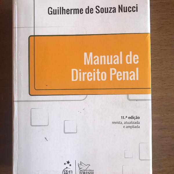 livro manual de direito penal 11ª edição (2015)