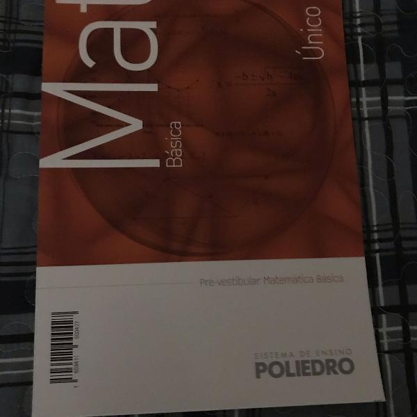livro matemática básica poliedro volume único