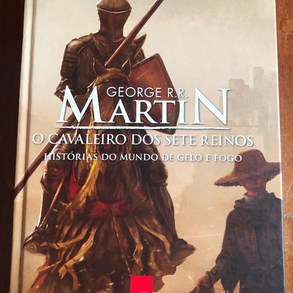 livro o cavaleiro dos sete reinos - george r r martin