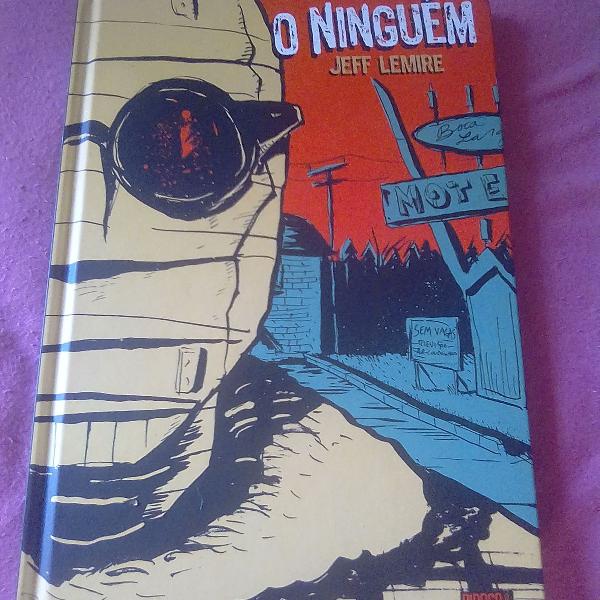 livro "o ninguém", de jeff lemire