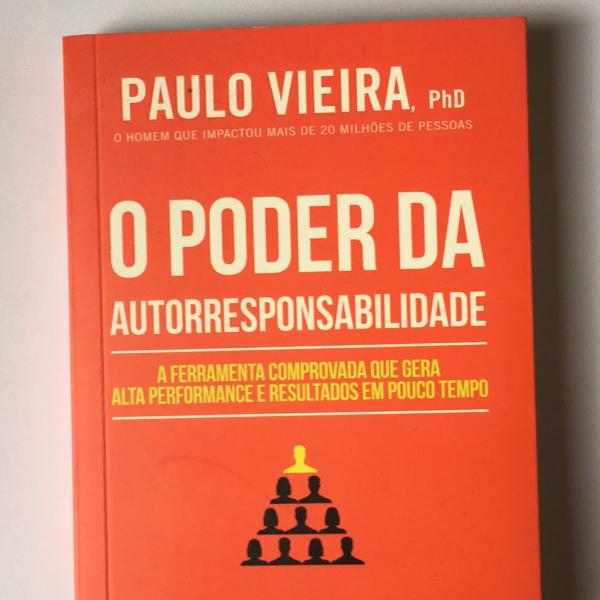 livro o poder da autorresponsabilidade paulo Vieira