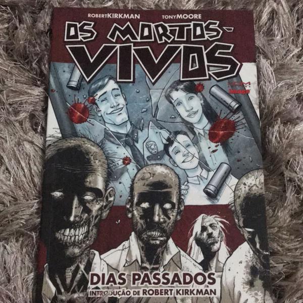 livro os mortos-vivos the walking dead dias passados 1