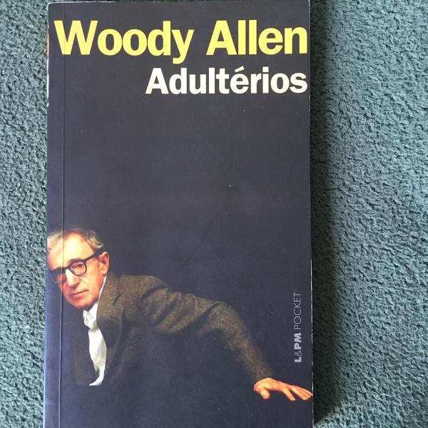 livro pocket adultérios do woody allen