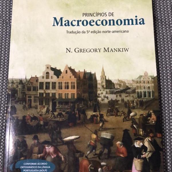 livro princípios de macroeconomia