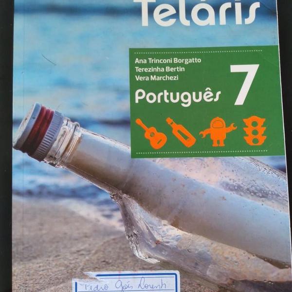 livro "projeto teláris - português 7"