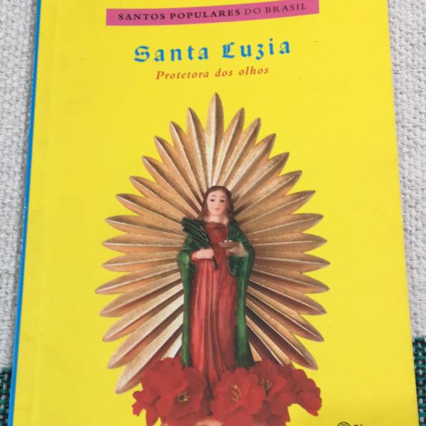 livro santa luzia - santos populares do brasil