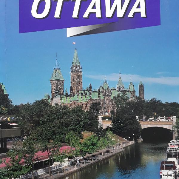livro turístico sobre ottawa
