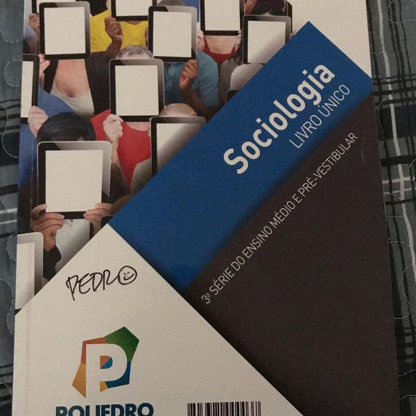 livro unico sociologia poliedro ensino médio pré