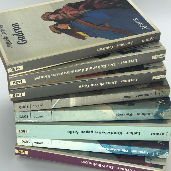 livros juvenil em alemao - 8 livros diferentes