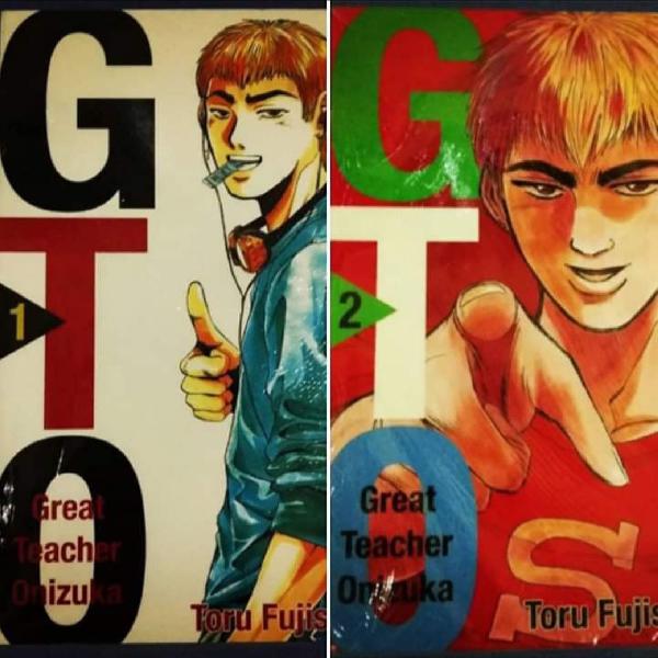 mangás Great Teacher Onizuka volumes 1 e 2 [LACRADOS]