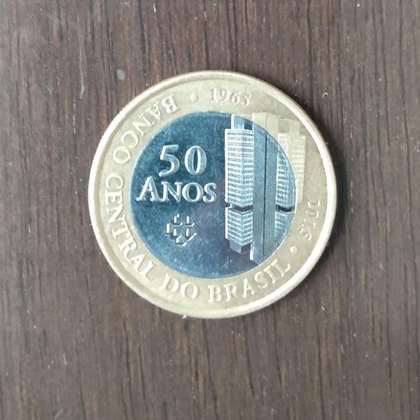 moeda 50 anos banco central
