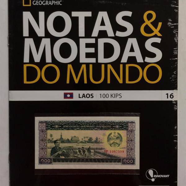 notas e moedas do mundo - laos